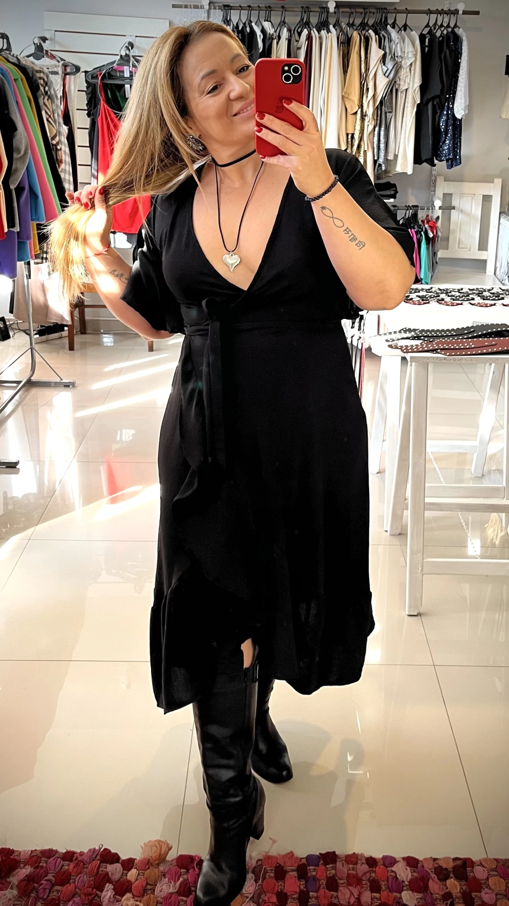 Vestido Pareo Coruña Negro. Cód. MIR015
