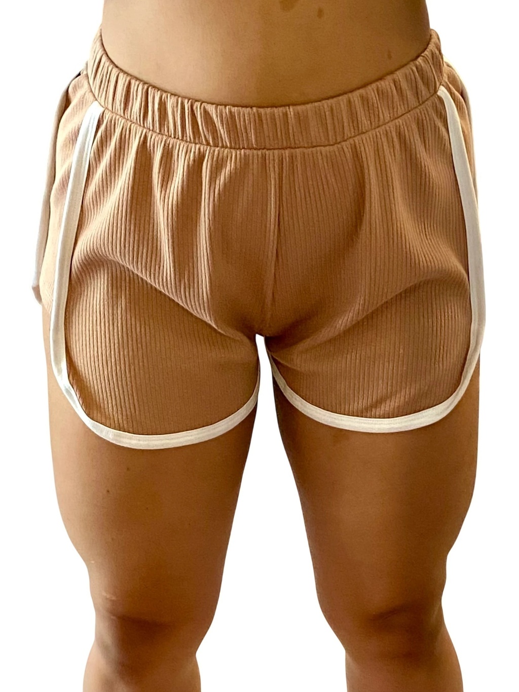 Short Morley Con Vivos Canela. Cód. KYSHCAN