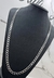 Corrente de prata masculina maciça 1x1 7MM 70CM - comprar online
