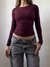 remera aiden ml // bordo - tienda online