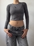 remera chloe // gris en internet
