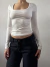 remera frankie // blanco - SASKIA