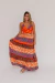 Vestido Tulipa Onça Colorida - comprar online