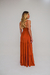 Vestido Tulipa Terracota - Kashe - Roupas femininas solares e alto-astral
