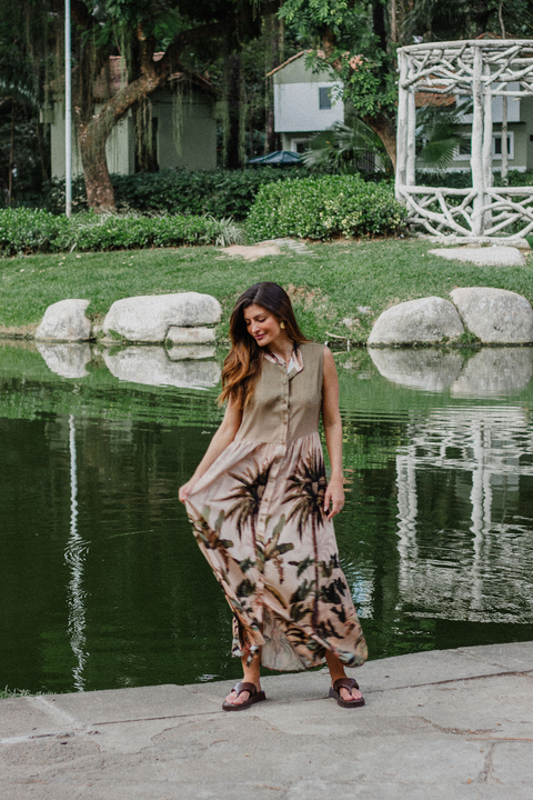 Vestido Botões Flora - comprar online