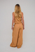 Calça Pantalona Nala Caramelo - comprar online