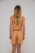 Colete Liza Caramelo - Kashe - Roupas femininas solares e alto-astral