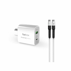 Cargador de Pared Foxbox Volt Quantum 20w Tipo C a Tipo C