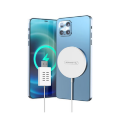 Funda Magsafe Transaprente + cargador inalámbrico en internet