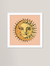 Quadro decorativo - sun face moon face