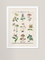 Quadro decorativo - Flowers & Mushrooms