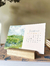 Calendário Van Gogh com base de madeira