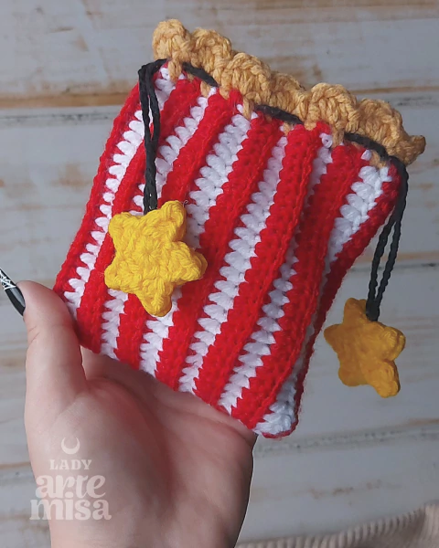 Bolsita "Circus" ~ tejida a crochet