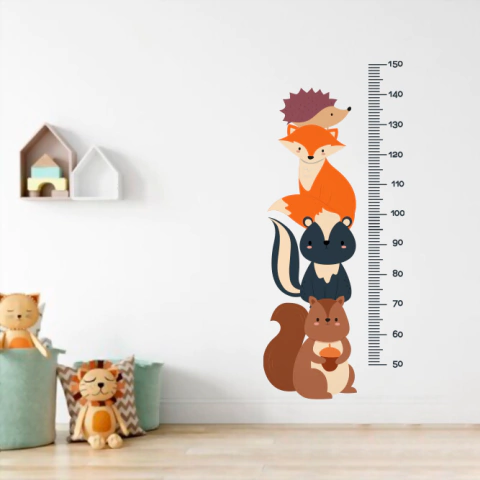 Medidor animalitos del bosque