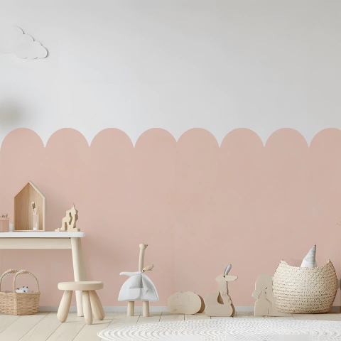 semicirculos rosa claro - comprar online