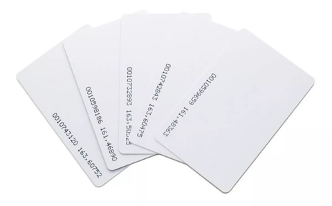 Tarjetas Proximidad Rfid 125 Khz Uid - Pack x 100 Unidades.