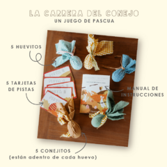La carrera del conejo - JUEGO DE PASCUA - comprar online