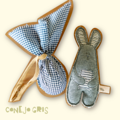 Huevo sorpresa - CONEJO GRIS - comprar online