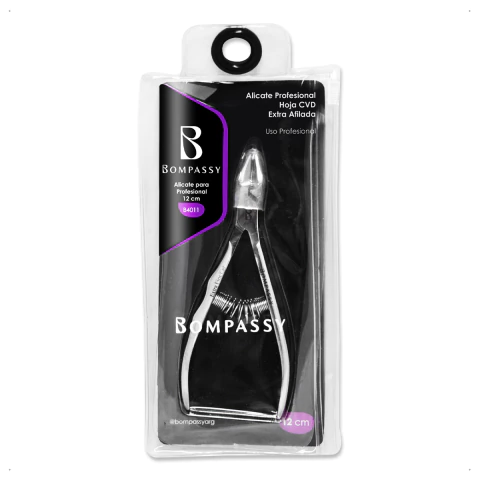 Bompassy - Alicate Corta Uñas Recto 12cm - comprar online