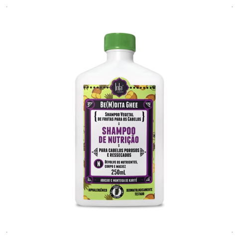 Lola - Shampoo Bemdita Ghee Nutrición Anané & Manteca de Karité (250ml) - comprar online