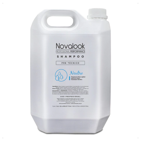 Novalook - Shampoo Neutro Pre Técnico (5Lt)