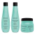 Novalook - Kit BTX Shampoo (325ml) + Acondicionador (325ml) + Máscara (250ml) Cuidado Intenso