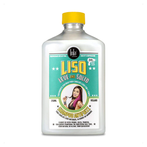 Lola - Shampoo Anti Frizz Liso Leve and Solto (250ml)