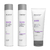 Primont - Kit Silver Shampoo (350ml) + Acondicionador (350ml) + Tratamiento (220ml) Matizador para Cabellos Claros