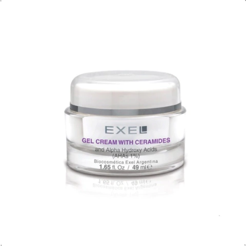 Exel Basics - Gel Crema con Ceramidas y Ahas Restaurador Cutaneo Hidratante (49ml)