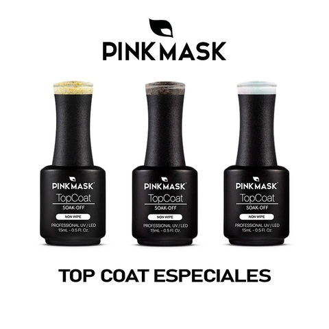 Pink Mask - Gel Color Top Coat Especiales (15ml)