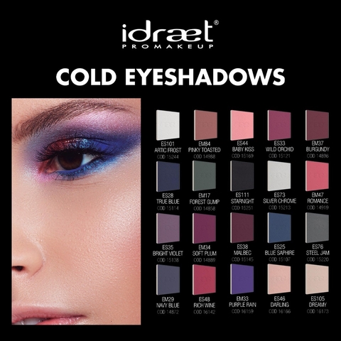 Idraet - Cold HD Eyeshadow Sombra de Ojos (2.5g)