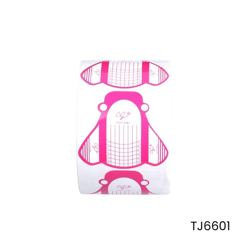 City Girl - Rollo Moldes Abeja Rosa y Blanco TJ-6601 (500 unidades)