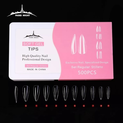 Paris Night - Tips Soft Gel en Caja (500u) - comprar online