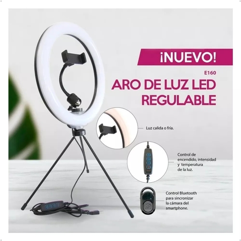 Aro De Luz Led Fotografía Videos (26cm)