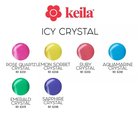 Keila - Gel Polish Uv/led Coleccion Crystal (12ml)