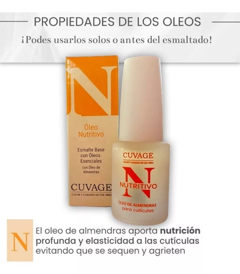 Cuvage - Tratamiento Oleo Nutritivo Para Cuticulas (10ml)