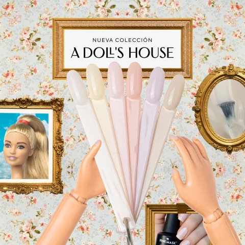 Pink Mask - Esmaltes Coleccion A Dolls House Gel Color Uv/Led (15ml)