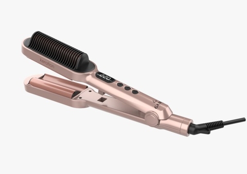 Gama Italy - Waver & Brush Cepillo Rizador Color Rose Gold