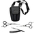 @Style.Cut - Kit Tijera Corte Microdentada Cobalto + Tijera Pulir Cobalto + Navajin + Cartuchera