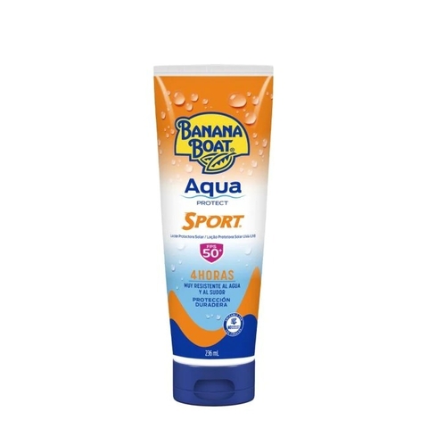 Banana Boat - Aqua Protect Sport Locion Protector Solar SPF50+ 236ML