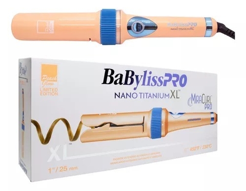 BabylissPro - Buclera Pro Miracurl Xl Peach Glow Rizador