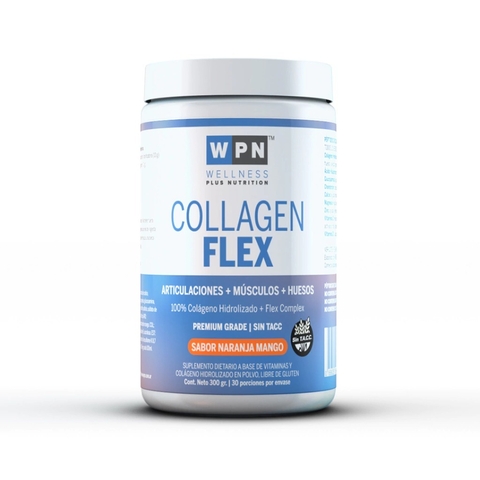WPN - Colágeno Hidrolizado + Flex Complex Sabor | Naranja Mango. Fortalece articulaciones, huesos y músculos (300g) - comprar online