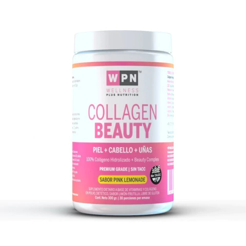 WPN - Colágeno Hidrolizado + Beauty Complex | Sabor Pink Lemonade. Resaltá tu belleza (300g)