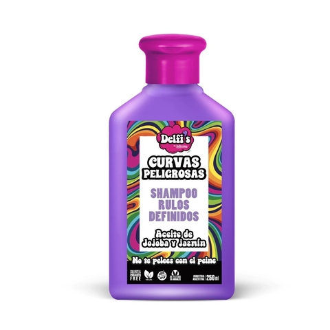 Delfi´s - Curvas Peligrosas Shampoo Rulos Definidos (250ml) - comprar online