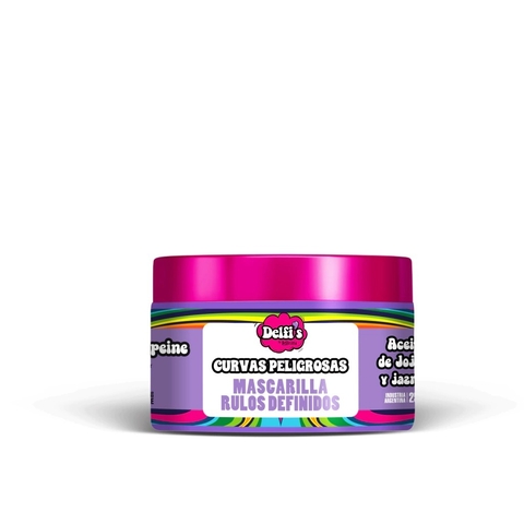 Delfi´s - Curvas Peligrosas Máscarilla Rulos Definidos (250g) - comprar online