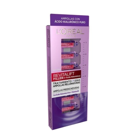 L'oréal Paris - Revitalift Ampollas hidratantes con Ácido Hialuronico puro + Vitamina B5 (7 unidades) - comprar online