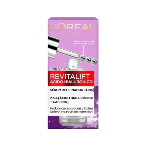 L'oréal Paris - Revitalift Sérum Rellenador Ojos con Ácido Hialurónico (20ml) - comprar online