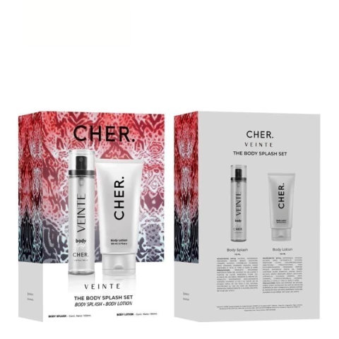 Cher - veinte Set Body Splash 100ml + Body loción 150ml - comprar online