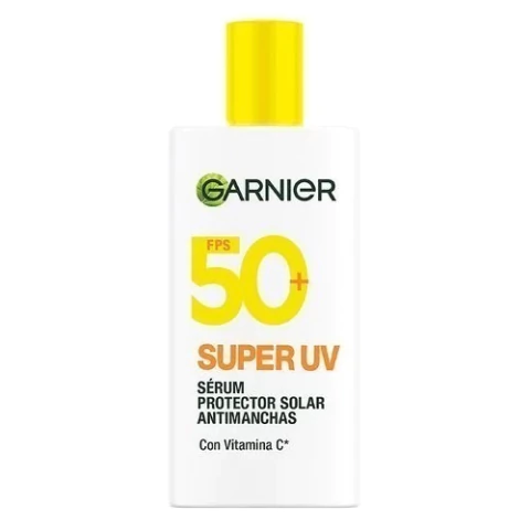 Garnier SkinActive - Sérum Protector Solar Vitamina C Super UV FPS 50+ - comprar online