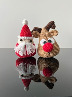 MUÑECOS RENO/ PAPA NOEL - tienda online